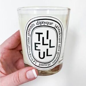 Diptyque Tilleul Linden Tree Scented Candle 190g Full Size- Damaged Wax